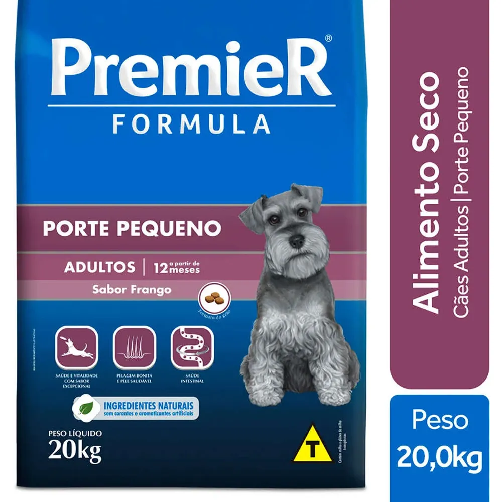 Alimento Premier Super Premiun Fórmula para cão adulto de raça pequena
