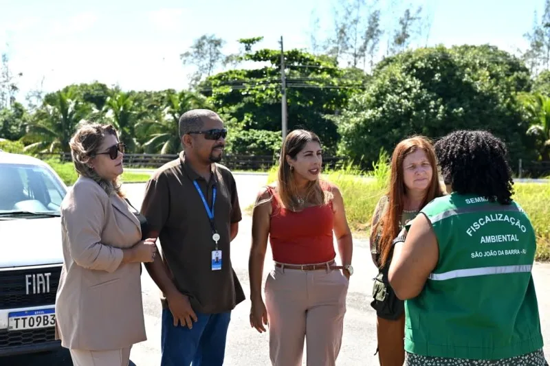 Curva de Grussaí recebe obras para liberar construções em São João da Barra