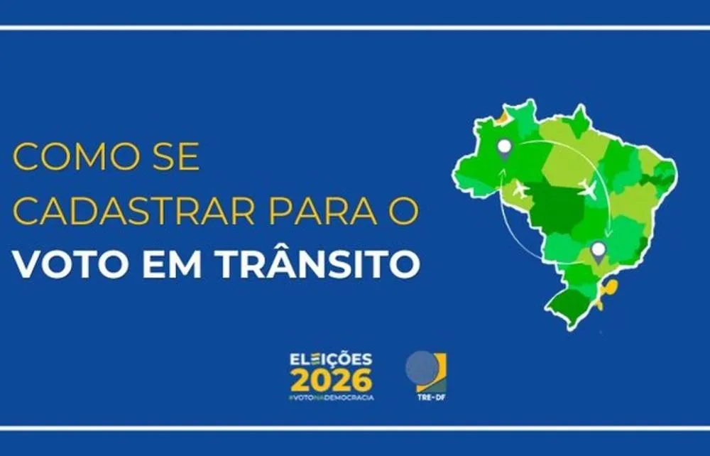Eleições 2026: eleitores têm até 20 de agosto para solicitar voto em trânsito