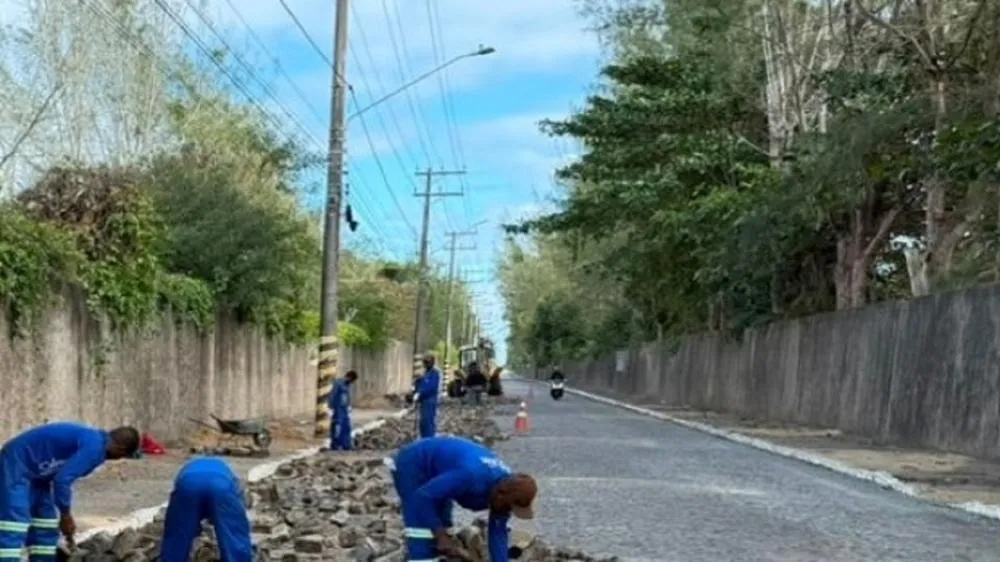 Trabalho de revisão e manutenção de paralelos é realizado em Grussaí