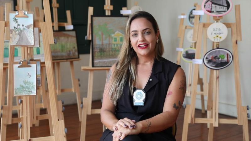 Conheça a história inspiradora da policial civil Aline de Oliveira - Mais de 20 anos na 145 DP de São João da Barr